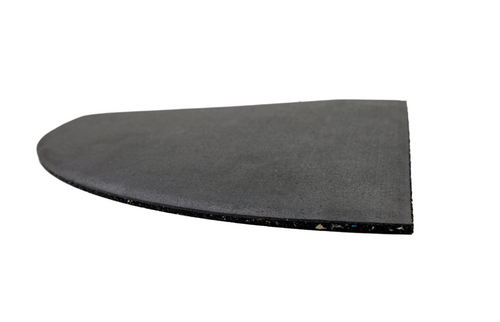 Corner Pure Black | sportvloer accessoire - productfoto