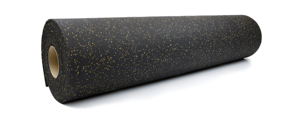 Sportflooring Roll Yellow | rubber sportvloer rol - productfoto