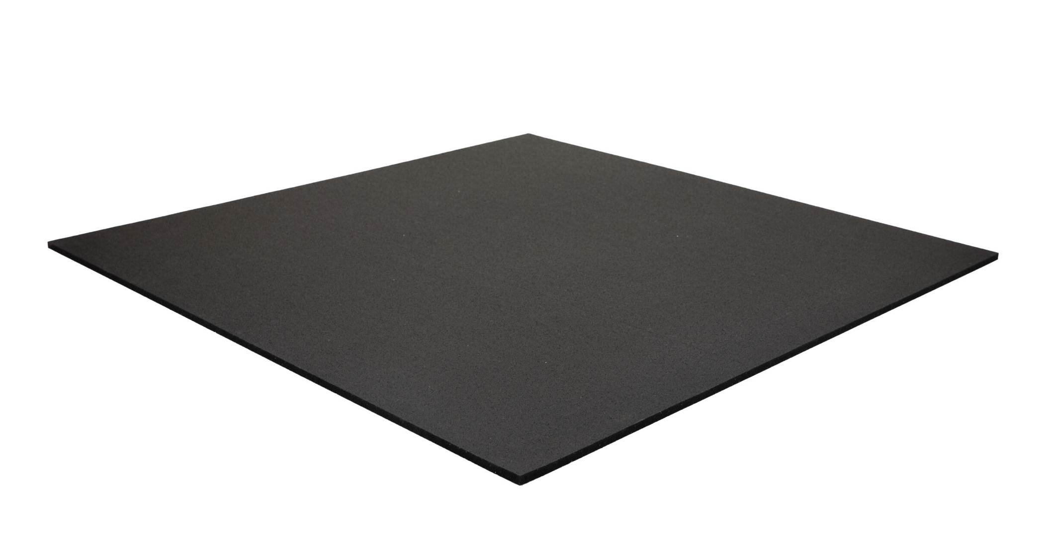 Standard Black Fitness Tile 10 mm | rubber sporttegel - sfeerfoto 2