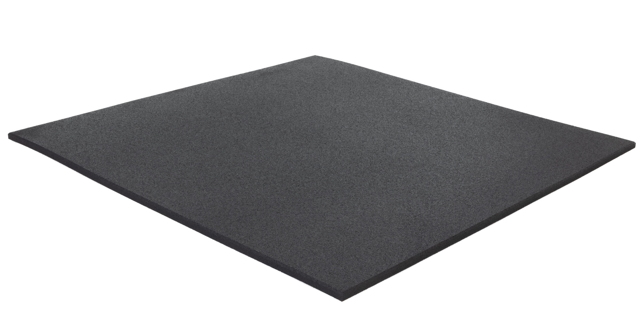 Standard Black Fitness Tile 15 mm | rubber sporttegel - sfeerfoto 2