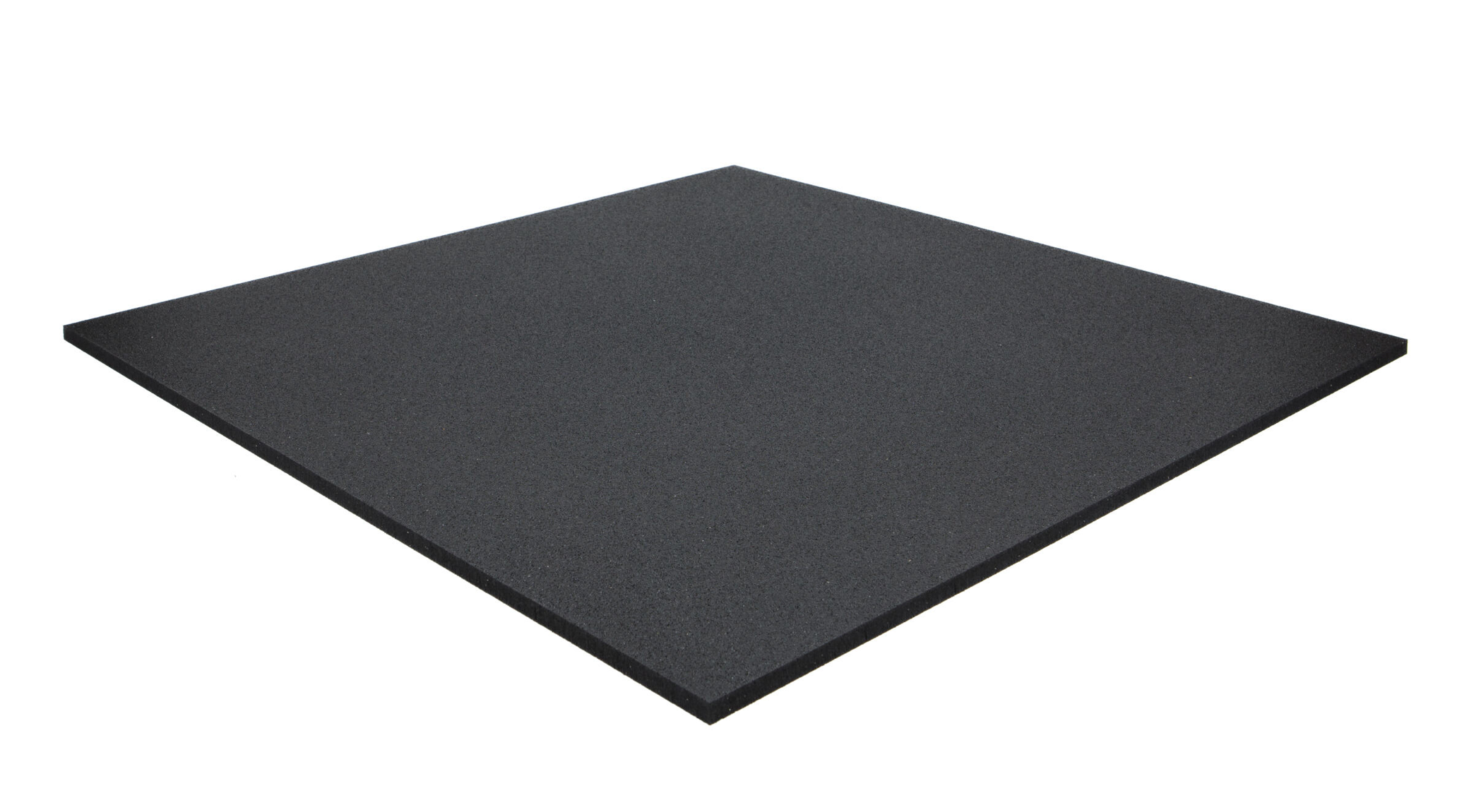 Standard Black Fitness Tile 15 mm | rubber sporttegel - sfeerfoto 3