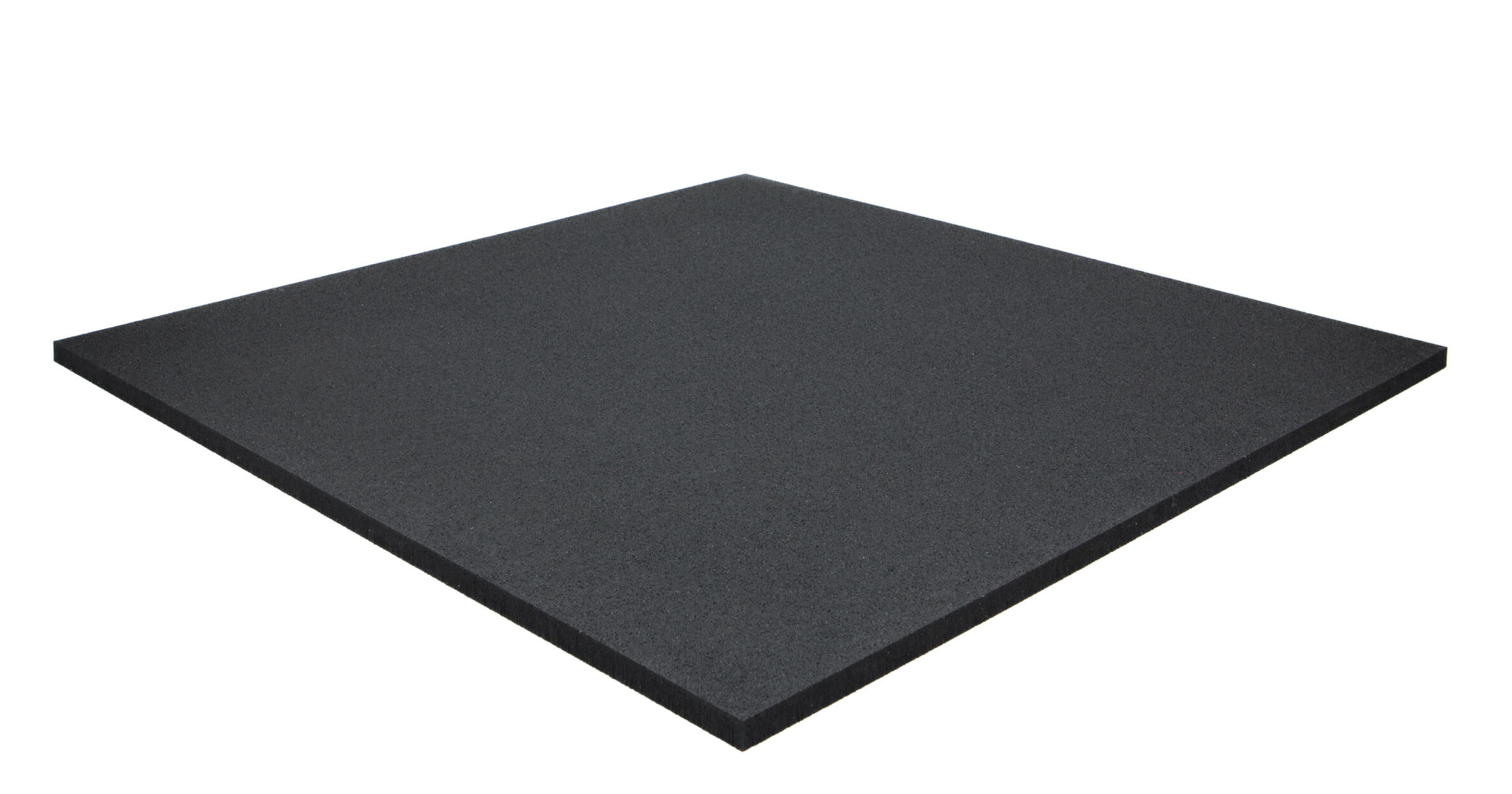 Standard Black Fitness Tile 20 mm | rubber sporttegel - sfeerfoto 6